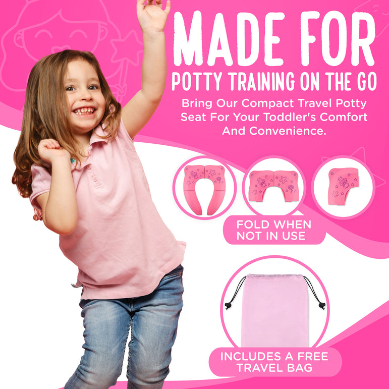 Princess Foldable Potty Training Seat
